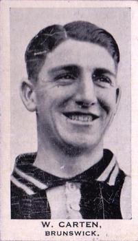 1932 Godfrey Phillips Tobacco Victorian League & Association Footballers #48 William Carten Front